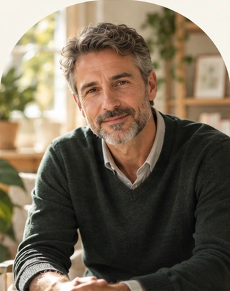 Retrato ilustrativo de Andrés Vidal